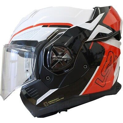 LS2 FF901 ADVANT X METRYK WHITE RED – 6 – Maximomoto PT
