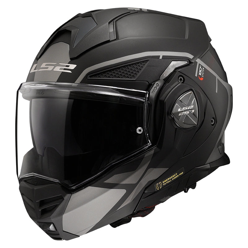 LS2 FF901 ADVANT X METRYK MATT TITANIUM – 4 – Maximomoto PT