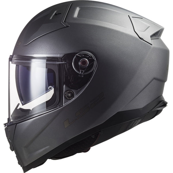 LS2 FF811 VECTOR II SOLID MATT TITANIUM – 3 – Maximomoto PT
