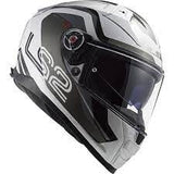LS2 FF811 VECTOR II METRIC WHITE TITAN.SILVER