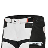 BELA EXTREME WP Crossroad Têxtil Motocicleta Calças Cinza Gelo Preto