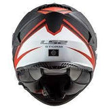 LS2 FF800 STORM NERVE MATT BLACK RED