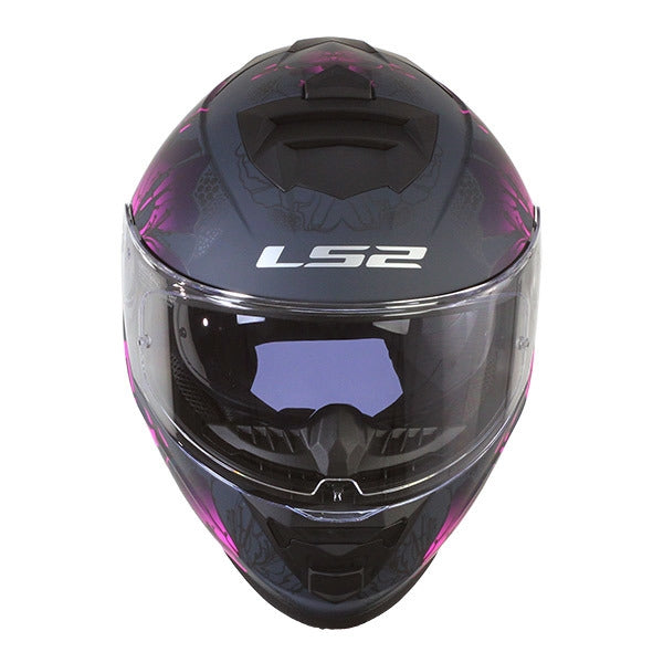 LS2 FF800 STORM BURST CAPACETE INTEGRAL DE MOTO MATE PRETO ROSA – 4 – Maximomoto PT