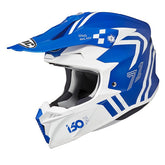 HJC i50 Hex Blanco Azul motocross hull – Maximomoto PT