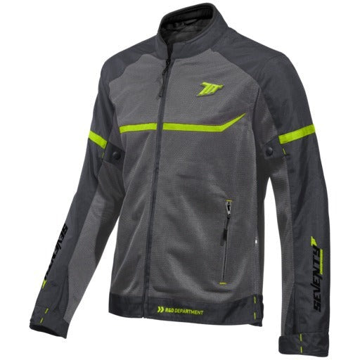 SEVENTY SD-JR30.1 MOJAVE Moto Homem Casacos Cinza Fluo – 1 – Maximomoto PT