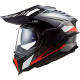 LS2 MX701 C EXPLORER FRONTIER G.TITANIUM RED