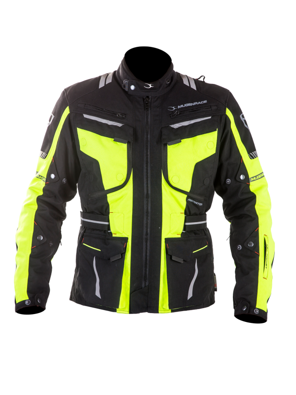 MUGENRACE AEROTADORA Moto Textil Casacos Preto Fluorescent- Maximomoto.pt – Front