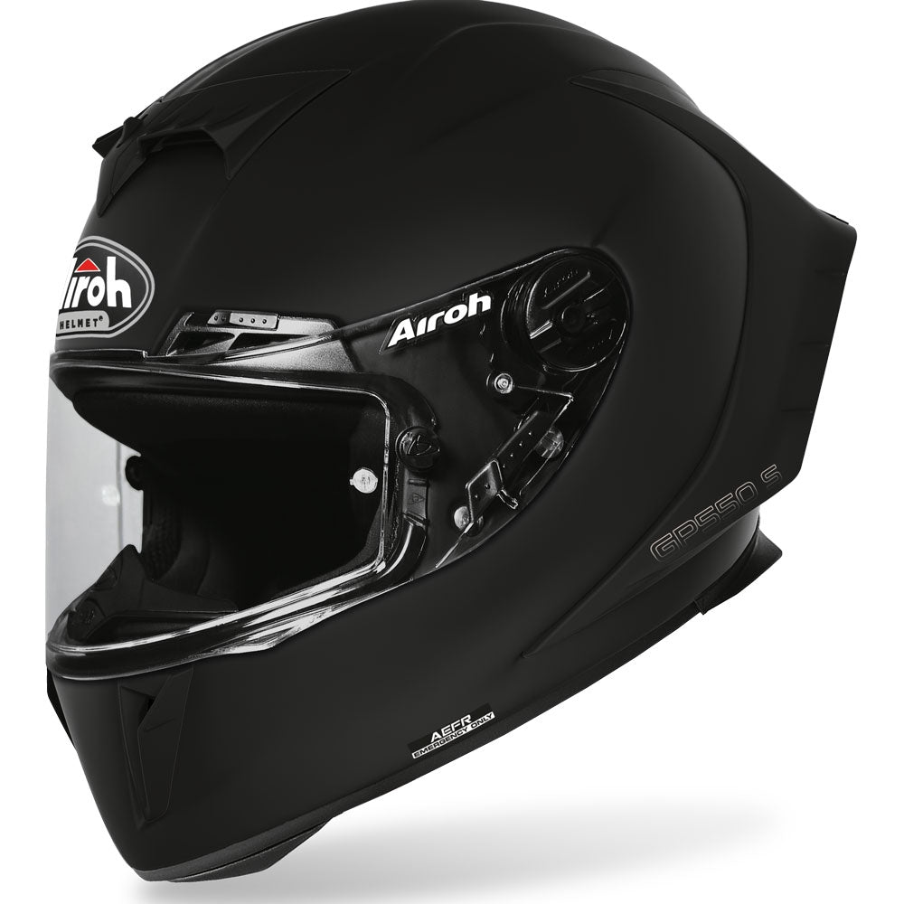 AIROH - HULLS GP550 S COLOR BLACK MATT – 1 – Maximomoto PT