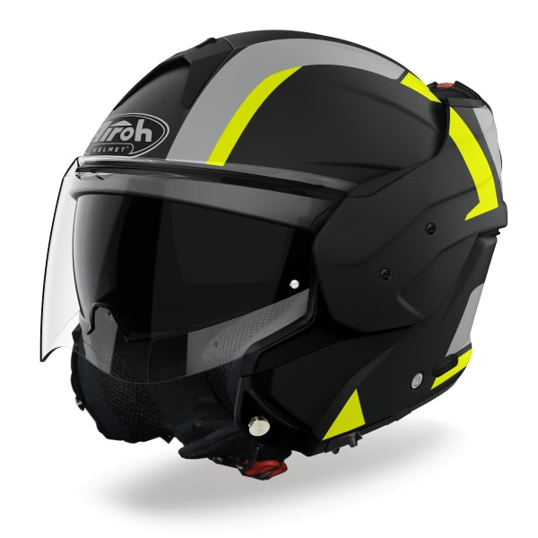 AIROH - MATHISSE EXPLORE YELLOW MATT HULLS – 3 – Maximomoto PT