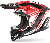 AIROH - CASCOS AVIATOR 3 LEAGUE RED GLOSS – Maximomoto PT