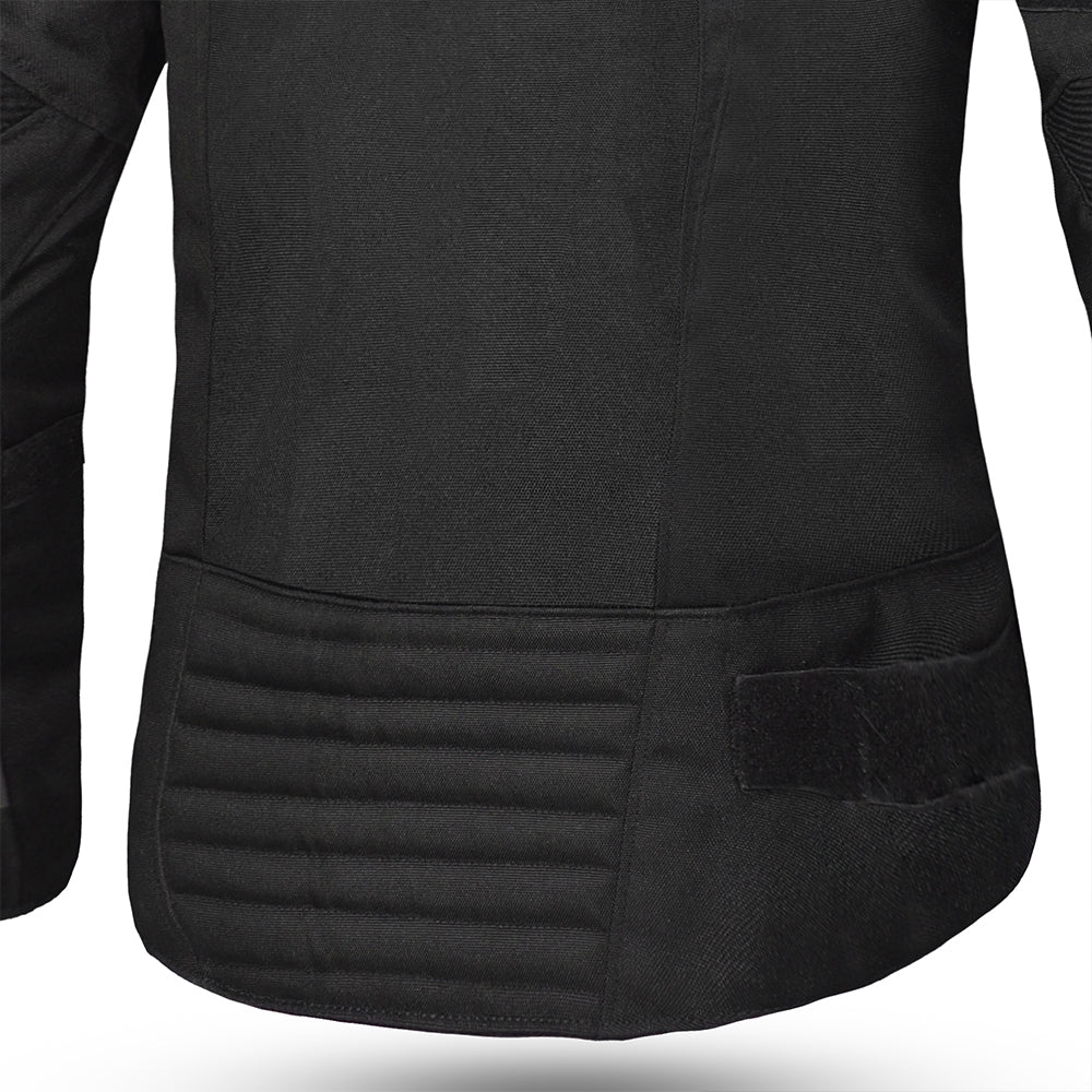 BELA HIGHLAND Senhora Moto Casaco Turquesa Preto