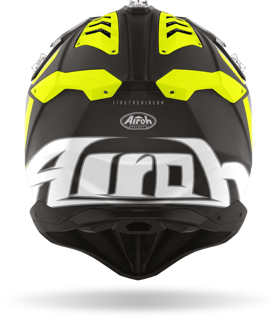 AIROH - AVIATOR 3 GLORY YELLOW MATT HULLS – 3 – Maximomoto PT