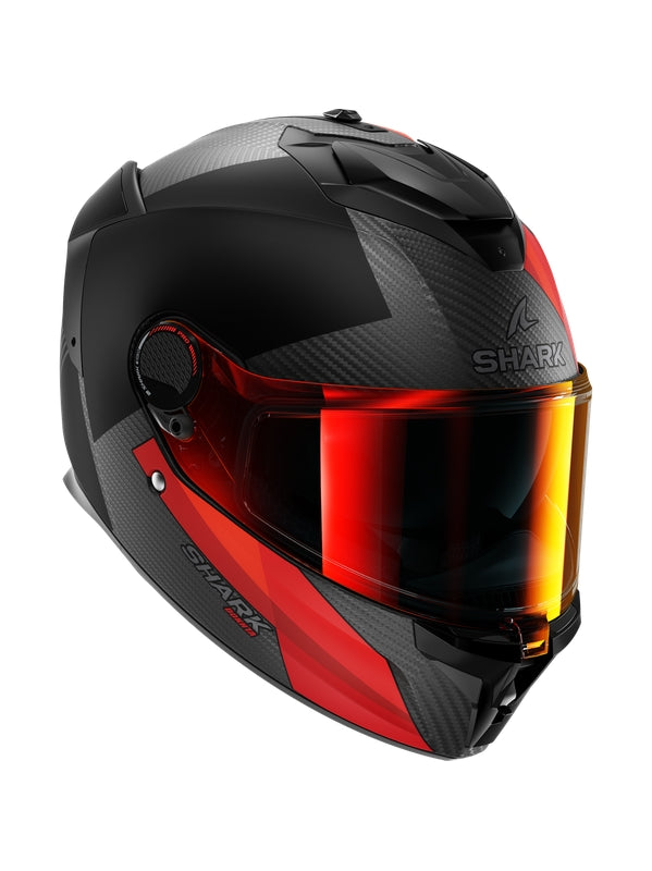Shark - SPARTAN GT PRO CARBON Carbon Orange Anthracite