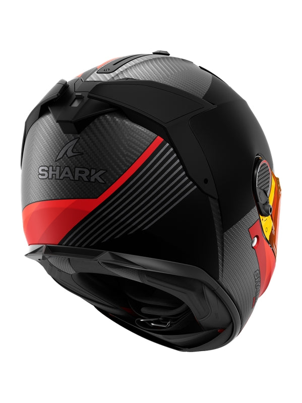 Shark - SPARTAN GT PRO CARBON Carbon Orange Anthracite