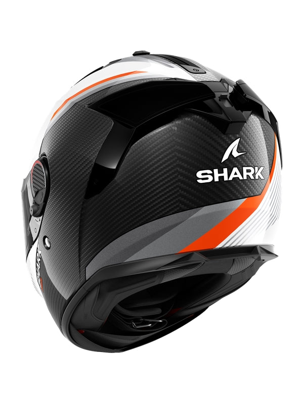 Shark - SPARTAN GT PRO CARBON Carbon White Orange – 2 – Maximomoto PT