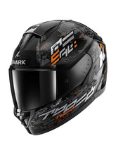 SHARK CASCOS RIDILL 2 MOLOKAI Negro Plata Naranja