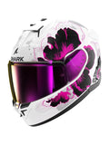 SHARK CASCOS D-SKWAL 3 MAYFER BLANCO VIOLETA ANTRACITA