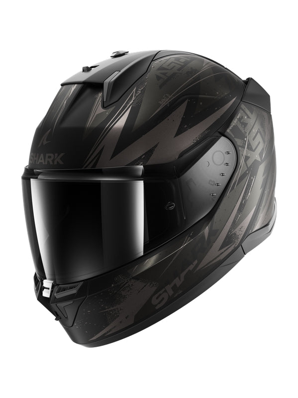 SHARK SKWAL I3 Blast CAPACETE INTEGRAL MOTO TAPETE PRETO ANTRACITE