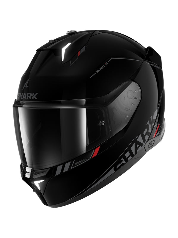 SHARK SKWAL I3 BLANK SP CAPACETE INTEGRAL MOTO PRETO ANTRACITE VERMELHO – 1 – Maximomoto PT