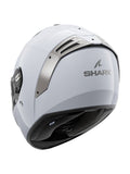SHARK SPARTAN RS MOTO INTEGRAL CAPACETE BRANCO PRATA BRILHANTE