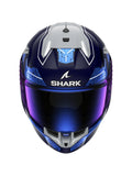 SHARK SKWAL I3 RHAD CAPACETE INTEGRAL MOTO AZUL CINZENTO