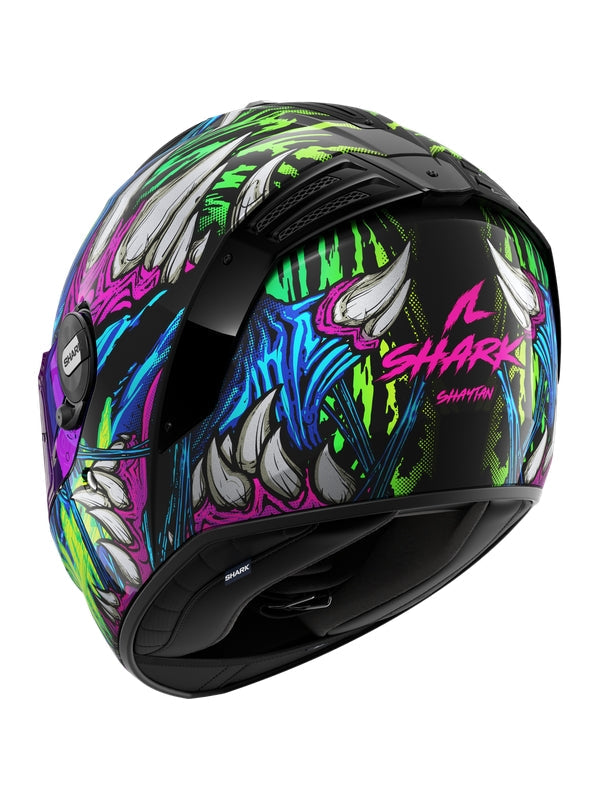 SHARK SPARTAN RS SHAYTAN FIBRE MOTO INTEGRAL CAPACETE