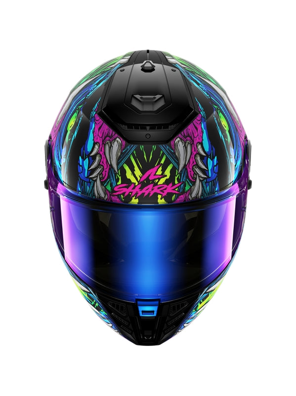 SHARK SPARTAN RS SHAYTAN FIBRE MOTO INTEGRAL CAPACETE