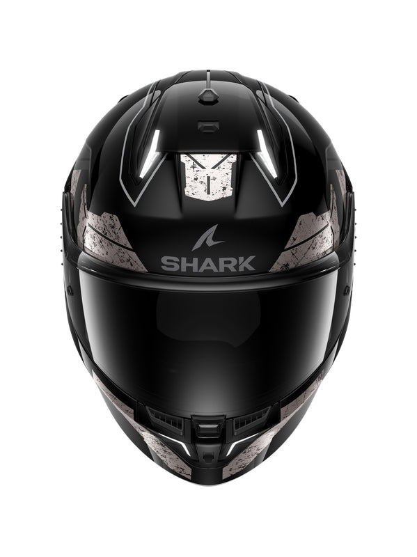 SHARK SKWAL I3 RHAD CAPACETE INTEGRAL MOTO PRETO CROMADO ANTHRACITE