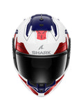 SHARK SKWAL I3 RHAD CAPACETE INTEGRAL MOTO BRANCO CROMADO VERMELHO