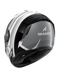 Shark - SPARTAN RS FIBRE White Black Chrom - SECURTEX MOTOR S.L (t/a MaximoMoto)