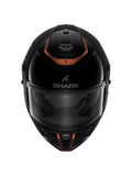 SHARK SPARTAN RS MOTO INTEGRAL CAPACETE PRETO COPOS