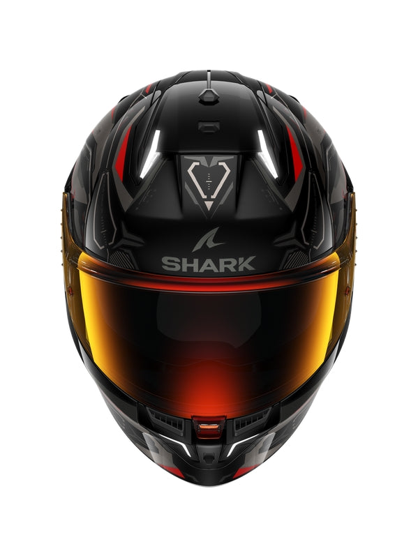 SHARK SKWAL I3 LINK CAPACETE INTEGRAL MOTO PRETO ANTRACITE VERMELHO