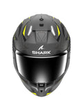 SHARK SKWAL I3 LINIK CAPACETE INTEGRAL MOTOCICLETA PRETO CINZA AMARELO