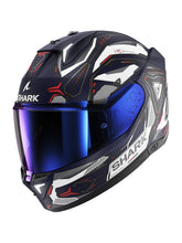 SHARK SKWAL I3 LINIK CAPACETE INTEGRAL MOTO AZUL BRANCO VERMELHO