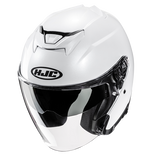 HJC i31 UNI Casco De Moto Jet Urbano Blanco Perla