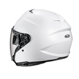 HJC i31 UNI Casco De Moto Jet Urbano Blanco Perla