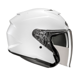 HJC i31 UNI Casco De Moto Jet Urbano Blanco Perla