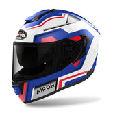 AIROH - CASCOS ST.501 SQUARE BLUE/RED GLOSS – Maximomoto PT
