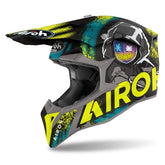 AIROH - CASCOS WRAAP ALIEN YELLOW MATT – Maximomoto PT