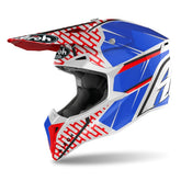 AIROH - CASCOS WRAAP IDOL RED/BLUE GLOSS – Maximomoto PT