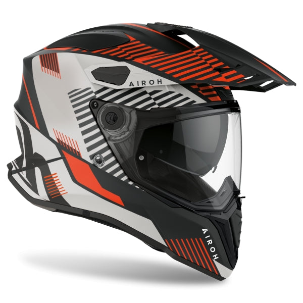 AIROH - COMMANDER BOOST ORANGE MATT HULLS – 2 – Maximomoto PT
