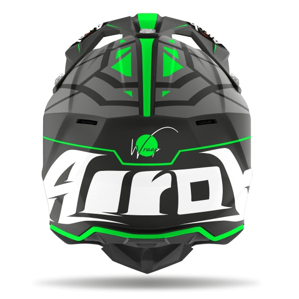 AIROH - CASCOS WRAAP MOOD GREEN MATT – 2 – Maximomoto PT