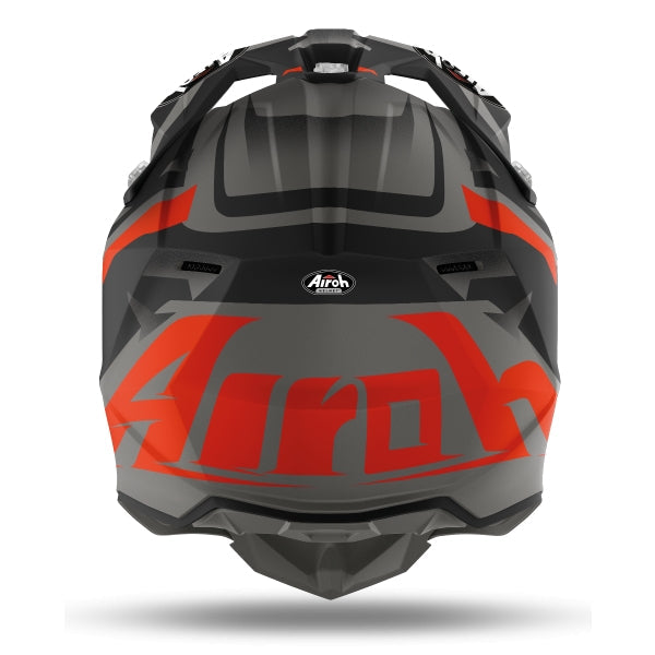 AIROH - CASCOS WRAAP SEQUEL ORANGE MATT – 2 – Maximomoto PT