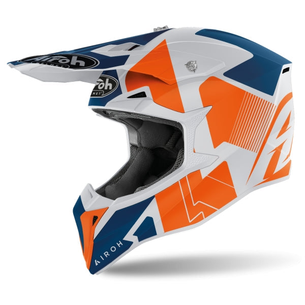 AIROH - RAZE ORANGE MATT WRAAP HOOLS – 1 – Maximomoto PT