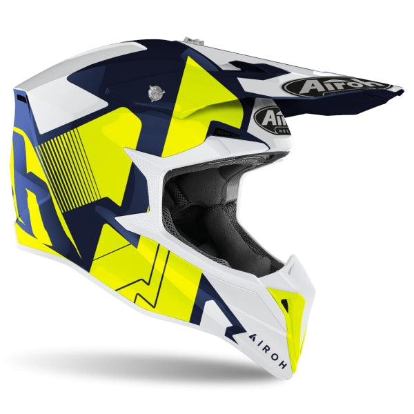 AIROH - RAZE BLUE GLOSS WRAAP HULLS – 3 – Maximomoto PT