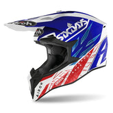 AIROH - CASCOS WRAAP SIX DAYS 2022 FRANCE GLOSS – Maximomoto PT