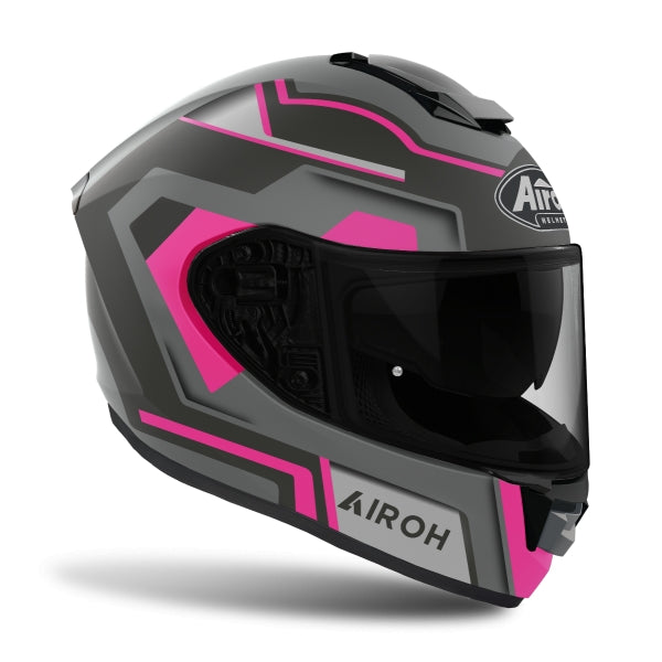 AIROH - CASCOS ST.501 SQUARE PINK MATT – 2 – Maximomoto PT