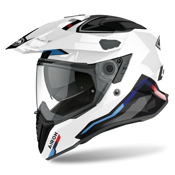 AIROH - COMMANDER FACTOR WHITE GLOSS HULLS – 1 – Maximomoto PT