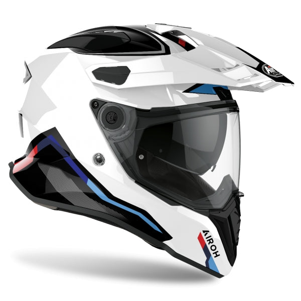 AIROH - COMMANDER FACTOR WHITE GLOSS HULLS – 3 – Maximomoto PT