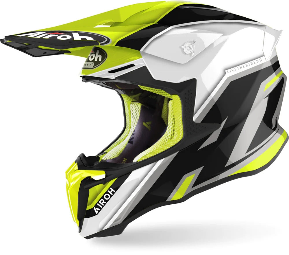 AIROH - TWIST 2.0 SHAKEN YELLOW GLOSS HULLS – 1 – Maximomoto PT